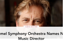 卡梅尔交响乐团任命新音乐总监